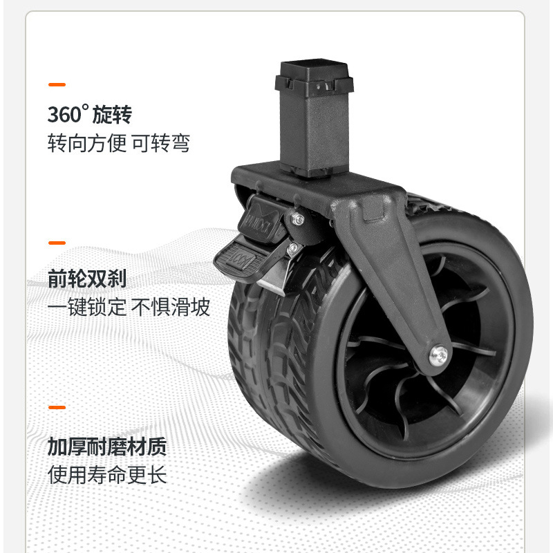 Camping cart camp cart trailer outdoor folding table board camping stall express hand trolley picnic back door