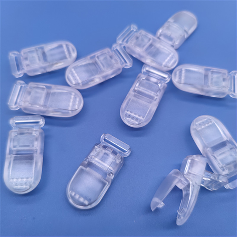 DIY jewelry baby pacifier chain handkerchief chain accessories infant supplies plastic saliva clip duckbill clip