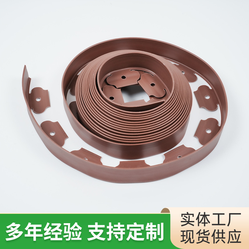 Cross-Border Grass and Stone Isolation Belt, Landscaping Partition Board, Multi-Functional Bendable Plastic Partition Belt