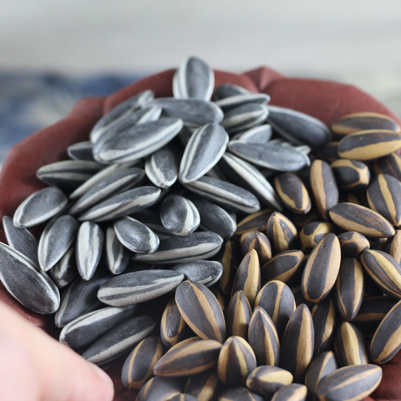 Фигурки семян арбуза, керамические украшения для чайного стола