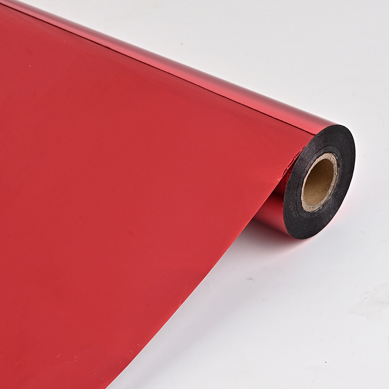 Cross-Border Supply Hot Stamping Paper Full Roll DIY Red Handmade Hot Stamping Paper Hot Stamping Foil Transfer Film