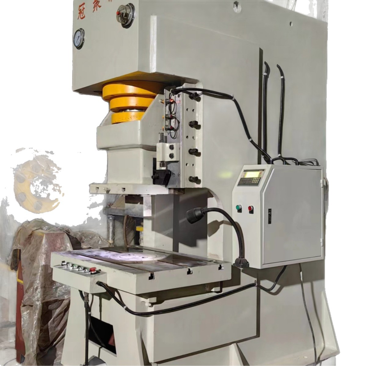 Hydraulic Punch Press 40 Tons 100 Tons 200 Tons Single-Axis C-Type Metal Punching Hydraulic Machine High-Speed Punch Press