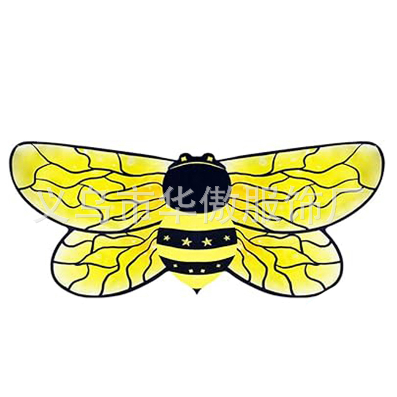 Cross-Border Colorful Butterfly Bee Insect Fairy Wings Fabric Wings Insect Series Masquerade Props