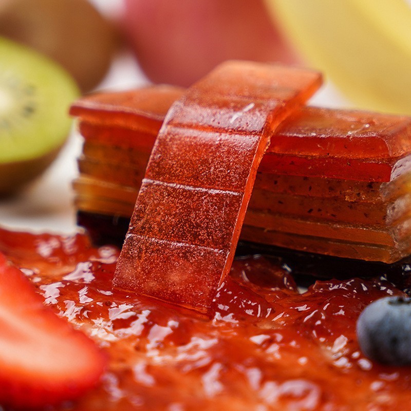 Tooth Superman Probiotic Fruit Bars, No Fragrance or Colorants, Children's Healthy Snack, Baby Fruit Pulp Jelly Bars, 32 Bars