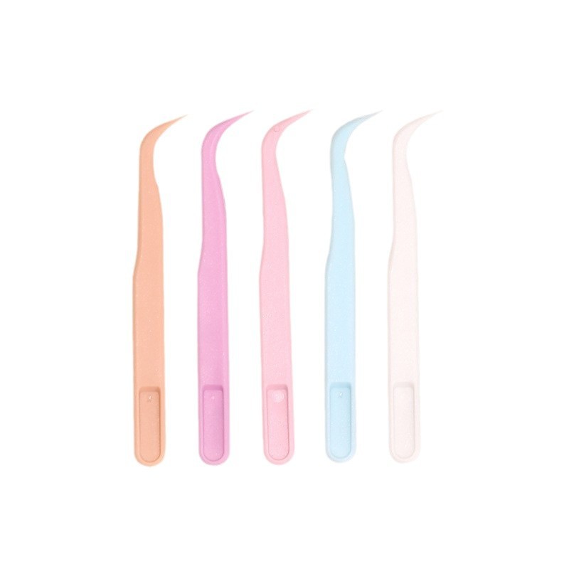 Diamond Painting Pointed Tweezers 6/8/11cm Tweezers Manicure Tweezers False Eyelash Tweezers Plastic Tweezers Can Be Customized with Logo