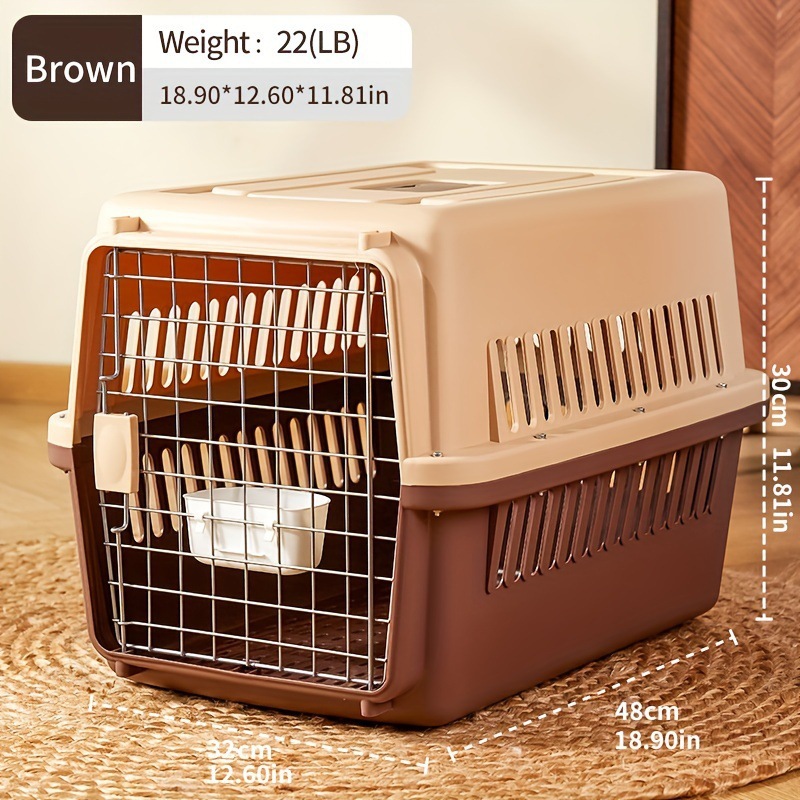 2026 New Cross-Border Dropshipping Pet Cat and Dog Cage Portable Cat Cage Cat and Dog Bag Cross-Border Dropshipping