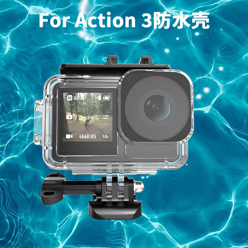 Водонепроницаемая оболочка для Dji Osmo Action5/4/3, защитный чехол, аксессуары для экшн-камеры Dji