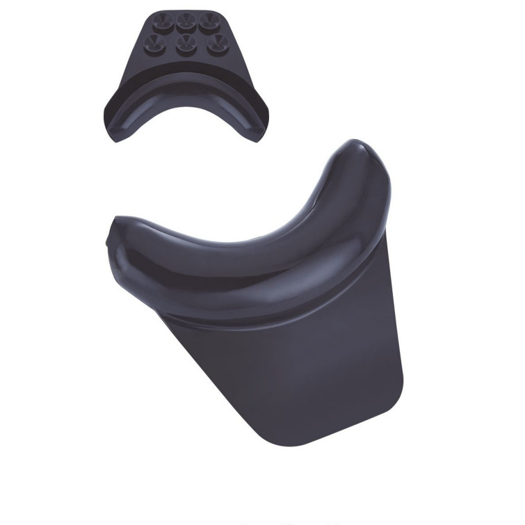 Sipu shampoo bed pillow ceramic basin shampoo basin pillow foreign trade export PVC large curved neck pillow wholesale