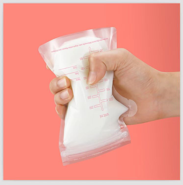 Factory Customized Breast Milk Preservation Bag 30 Pieces Disposable Milk Storage Freezer Bag Storage Bag Multi-Capacity