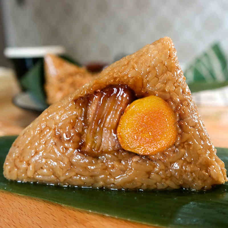 Authentic Jiaxing Flavor Egg Yolk Meat Zongzi, Sweet and Salty Zongzi, Farm Handmade Candied Jujube Zongzi, Bulk Dragon Boat Festival Gift Specialty