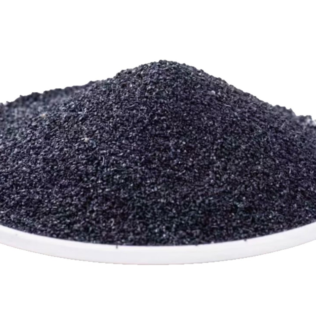 Bright Black Diamond Sand, Sandblasted Black Quartz Sand, Floor Aggregate, Black Sand, Weight Filling, Black Gold Sand