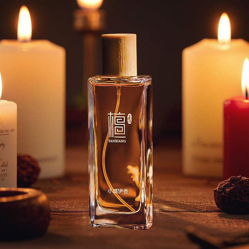 Small Town Yixiang Men's Perfume Men's Advanced Sense Sandalwood Temple Incense Ebony Ailwood Foreign Trade Vietnam Perfume