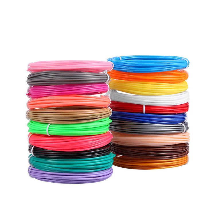 Factory direct Supply Sandi Brush 3d Printing Pen Consumables Kidsren's Low Temperature PCL Birthday Gift 1.75mm 5m Consumables
