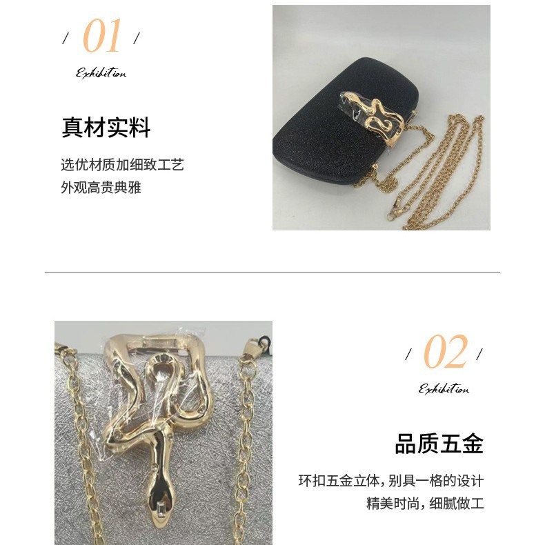 Cross-Border Socialite Oxford Party Clutch Bag Versatile Fashion Crossbody Bag Women's Bag Underarm Bag