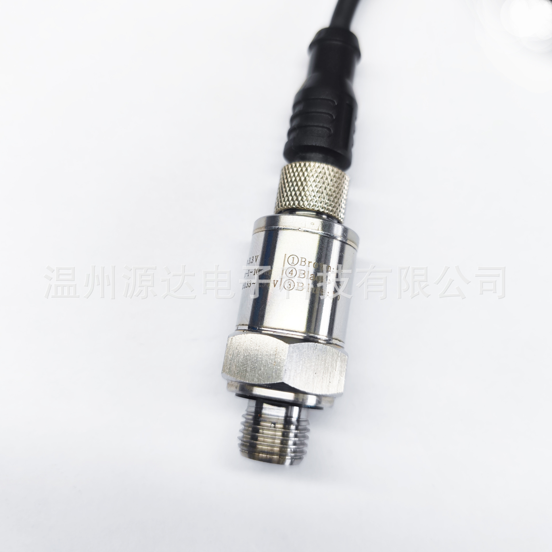 Stainless Steel Industrial Constant Pressure Water Supply Air Pressure Hydraulic Pressure Sensor Pressure Transmitter 4-20Ma with Cable