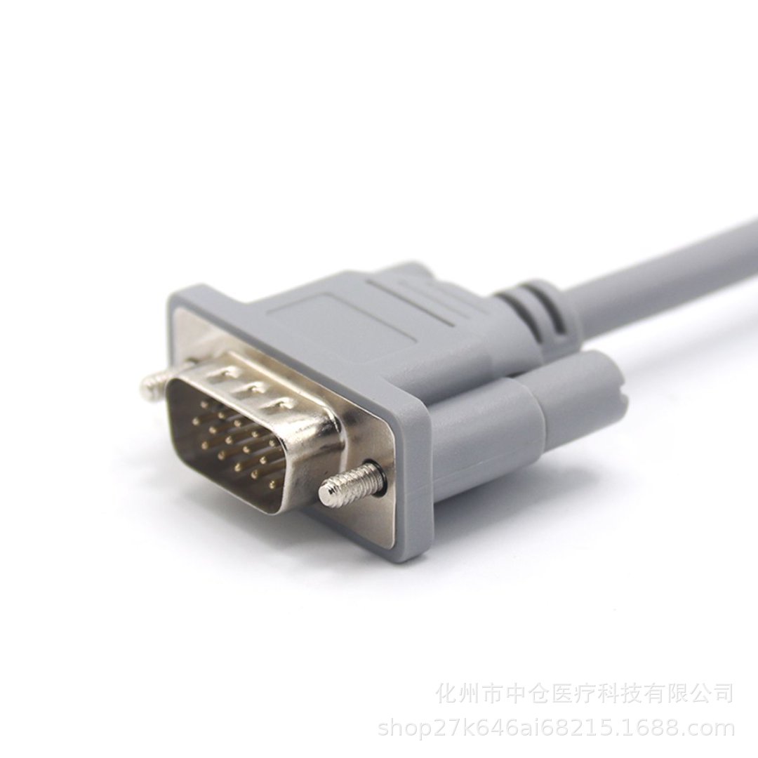 Compatible with Changchun Yingwang Era Dynamic Electrocardiogram Lead Wire 10-Lead Buckle European Standard Oem Processing