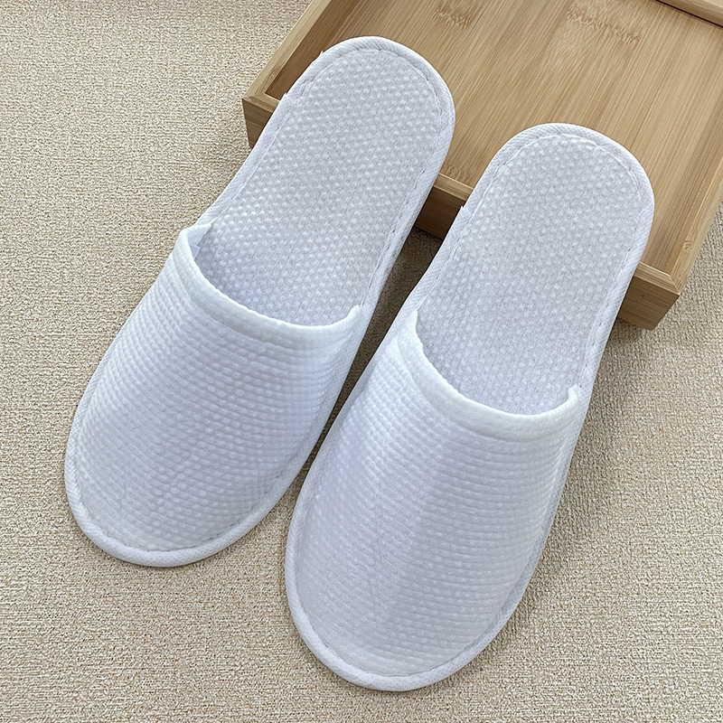 Five-Star Hotel Disposable Slippers Thickened Non-Slip Beauty Salon Hospitality Pearl Cotton Slippers Wholesale B&B Hotel