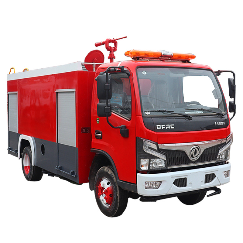 Dongfeng Gasoline Fire Truck Small Electric Fire Truck Civilian 5 Ton 8 Ton Water Tank Fire Truck Emergency Response Train