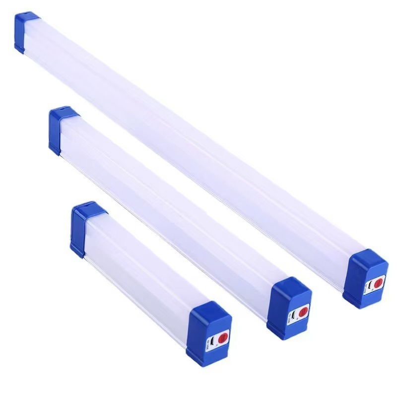 USB Rechargeable Emergency Light Tube Home Power Outage Night Market Stall Light Outdoor Super Bright LED Camping Light