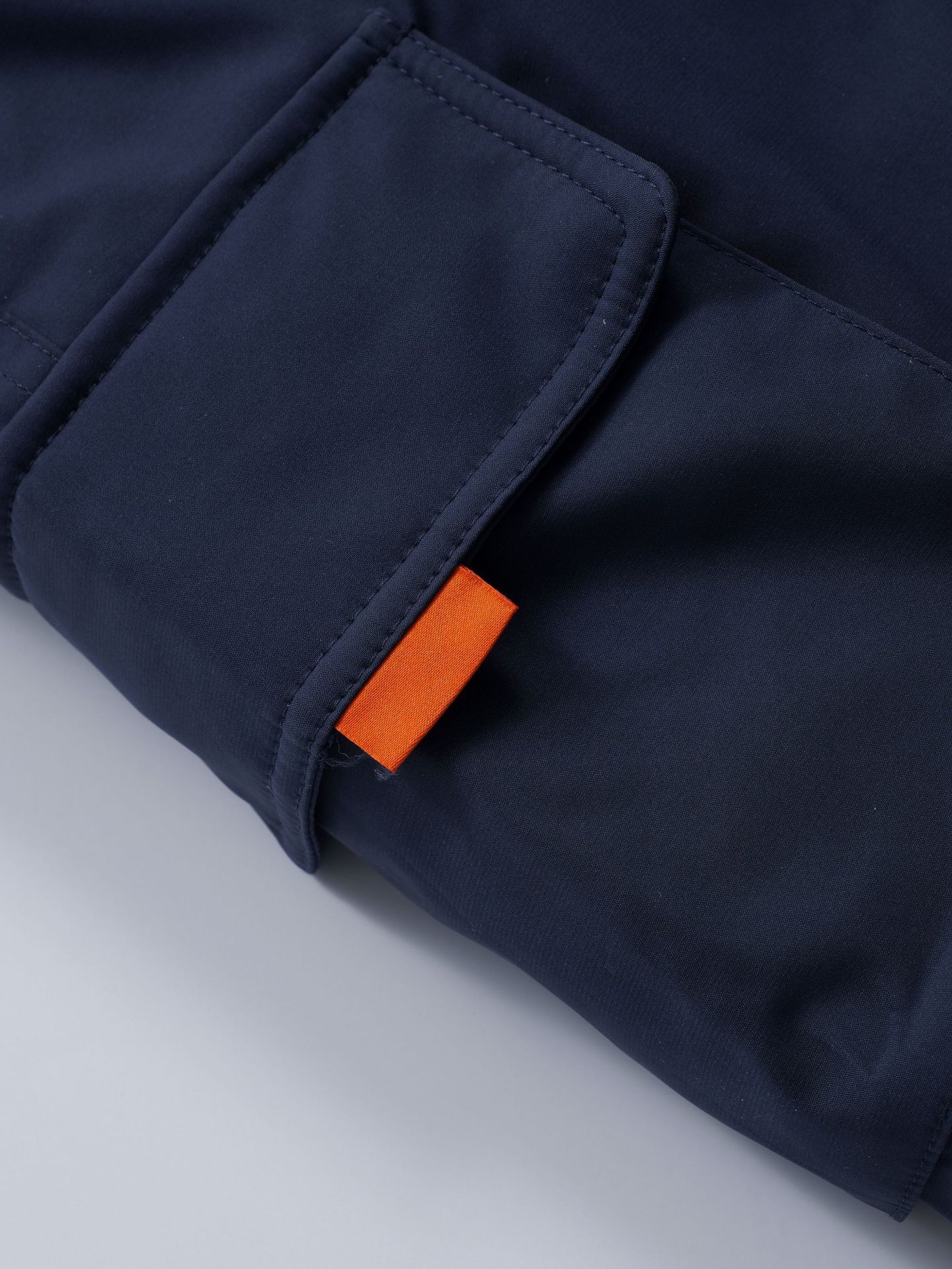 New National Standard 90 White Duck down Embroidered Color-Blocking Cargo Pocket Children's down Pants for Boys and Girls, Thickened for Outdoor Wear