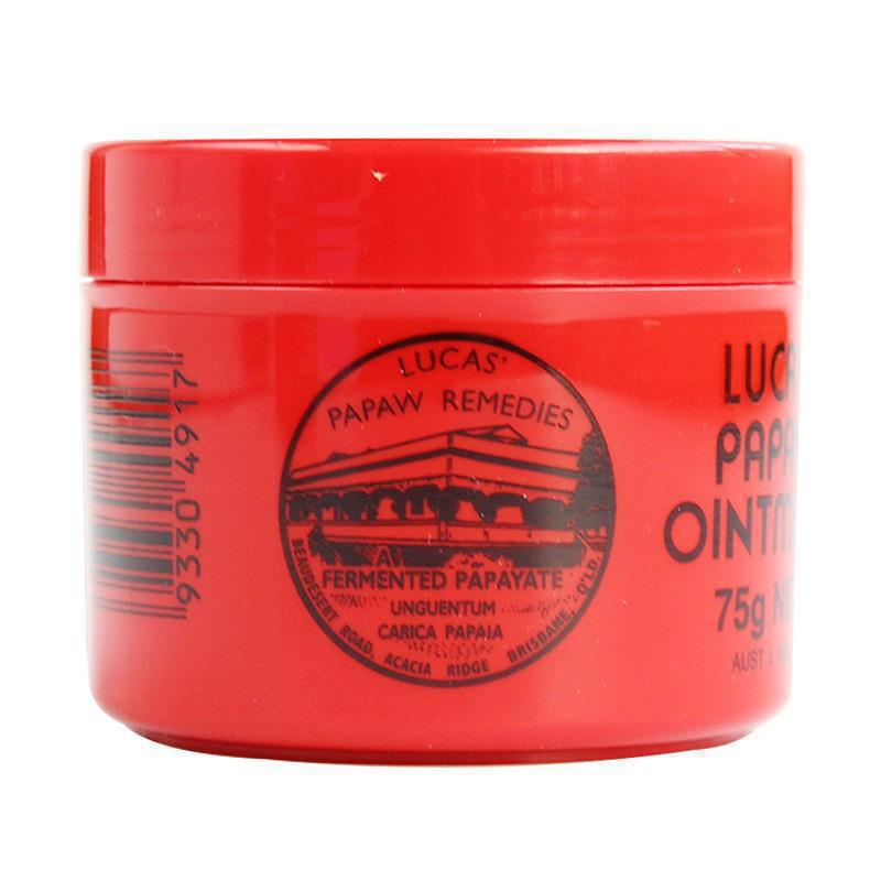 Крем для губ Australian Big Red Bottle Papaya 75g для женщин, увлажняющий и питательный, маска для губ для беременных, многофункциональный крем для мужчин