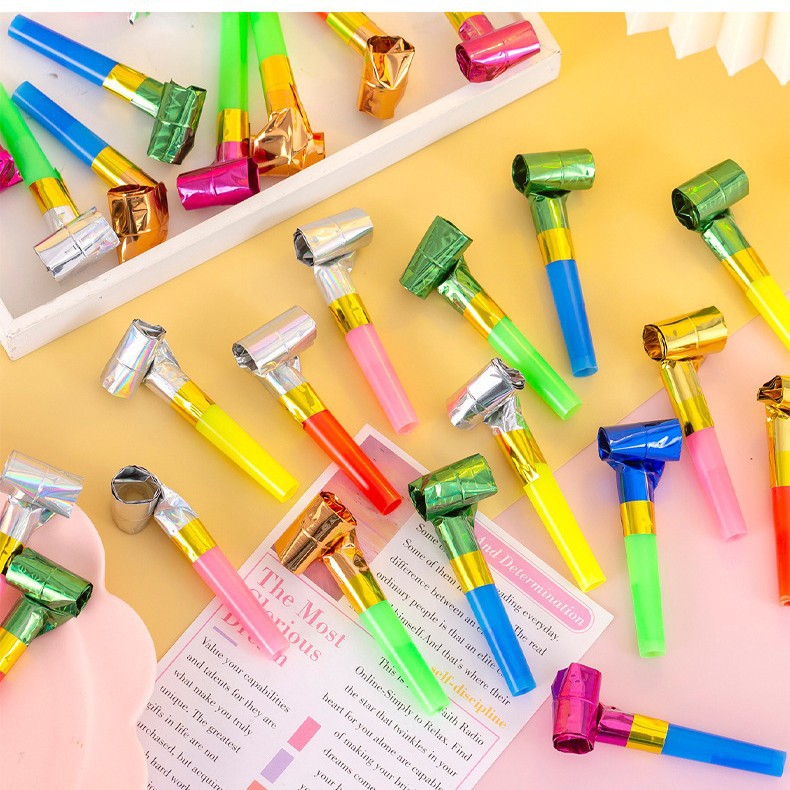 Creative Kidsren's Prizes, Cute Dragon Whistle, Telescopic Whistle, Blowing Roll, Baby Birthday Party Cheering Horn