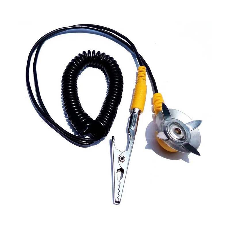 Protective double circuit electrostatic bracelet wrist strap anti-static bracelet wired wrist strap anti-static grounding wire foot ring