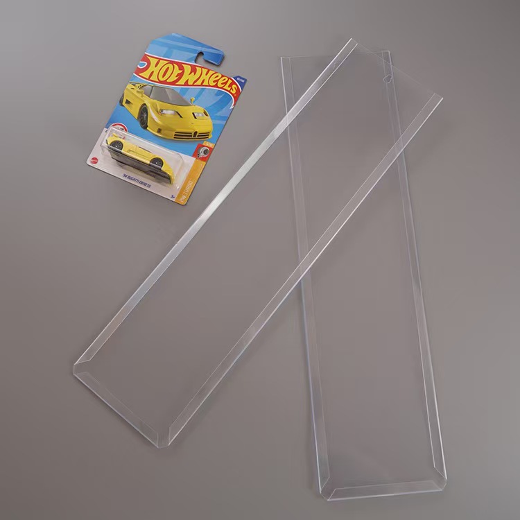 Spot Cross-Border Hotwheels Slide Card Folding Blister Ppvc Plastic Blister Tray Transparent Toy Packaging Box