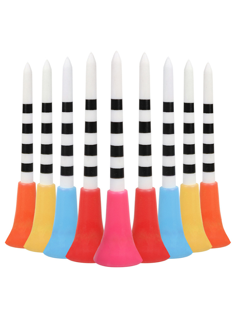 Golf Plastic Nail Soft Rubber Head Cover 84mm Seat Practice Serve Golf tee Golf Accessories