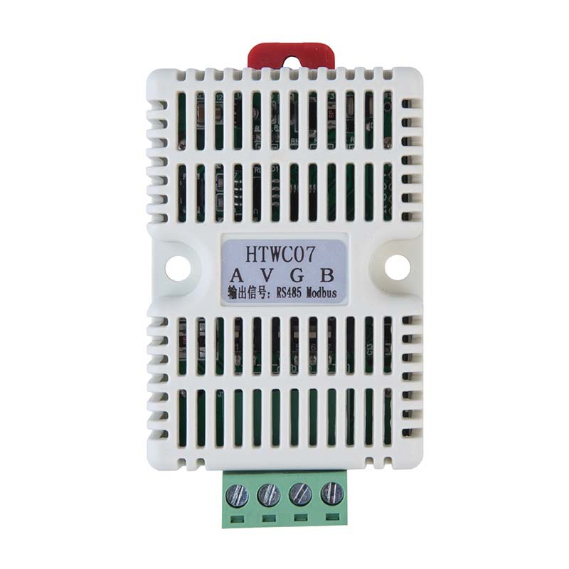 Computer room greenhouse RS485 card rail type temperature sensor ModBus Protocol high precision temperature and humidity transmitter