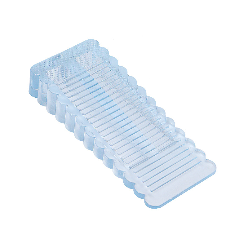 Silicone door stop windproof rubber door stopper PVC door stop safety door card non-perforated soft plastic mobile door stopper door stopper