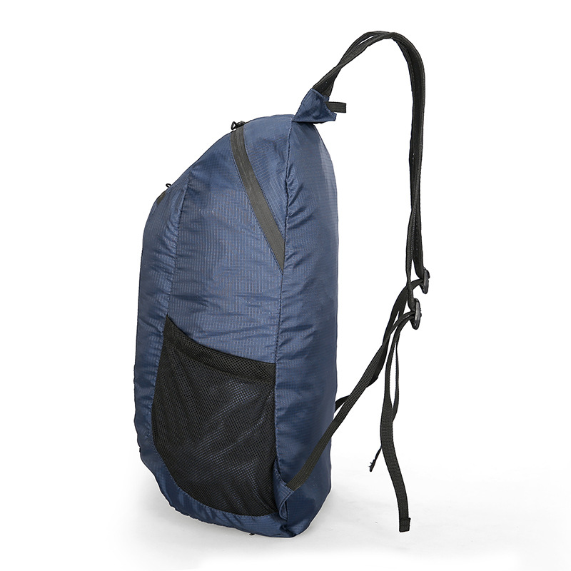 Factory wholesale outdoor sports backpack water-repellent simple portable folding bag comfortable lightweight skin bag