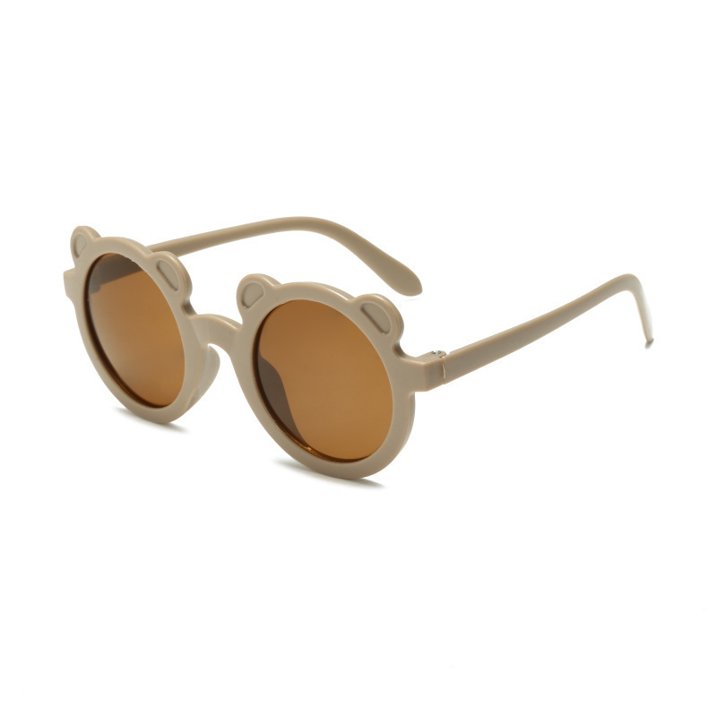 Bear Kidsren's Sunglasses Wholesale Kidsren's Sunglasses Anti-uv Cartoon Baby Frog Frame Sun Protection Sunglasses