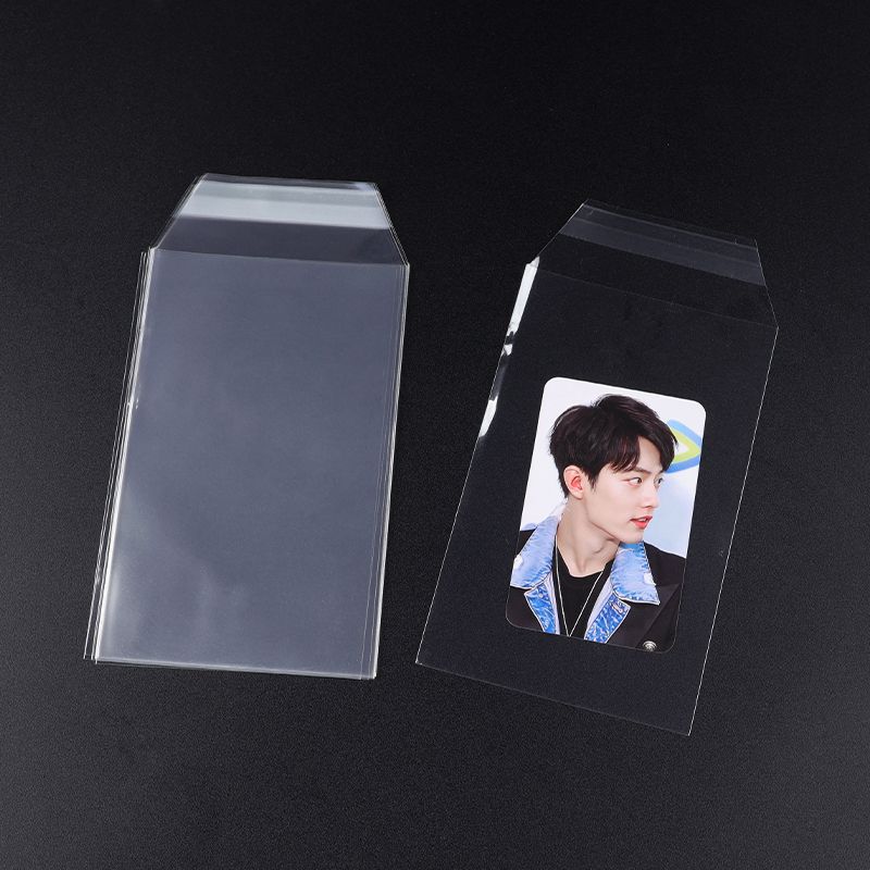 Customized Various Styles and Specifications of Transparent Plastic Bags Opp Self-Adhesive Bags Card Brick Non-Warping Ziplock Bags