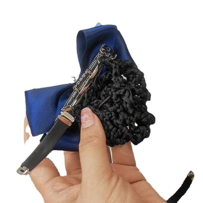 Floral Necktie for Women, Bank Staff Necktie, Employee Head Flower Set, Postal Shirt, Hotel Telecommunications Neck Scarf Accessory, Gradient