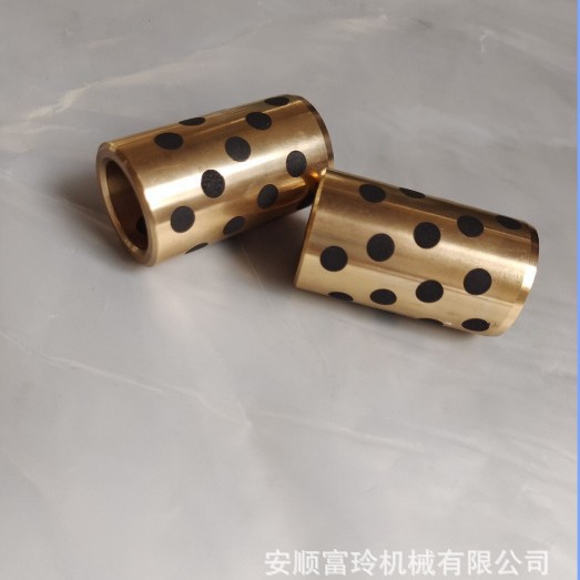 Oil-Free Bushing, Wear-Resistant Brass Graphite Copper Sleeve, Mechanical Inch Sleeve, Tin Bronze Copper Sleeve, Brass Inch Sleeve