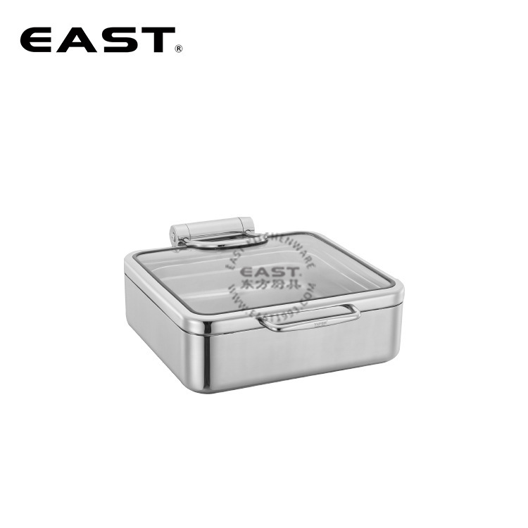 2/3 Square Glass Lid (for Induction Cooker) Dining Stove [East Oriental Kitchenware]