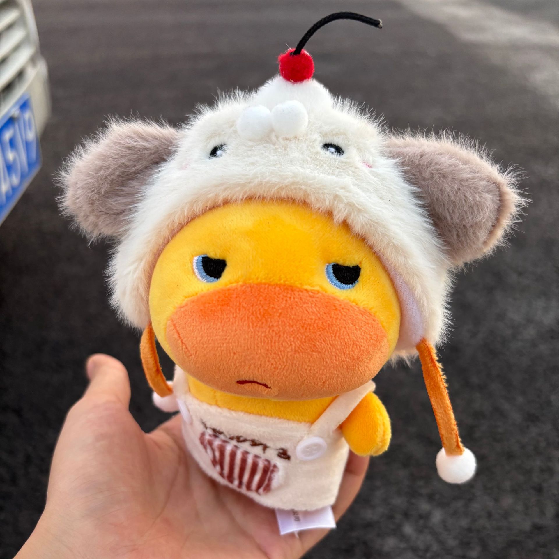 Капибара Лулу Аутентичная Одежда для Куклы 10см Универсальная Хлопковая Кукольная Шляпа Девочка Милые Самоироничные Одежды Подвеска