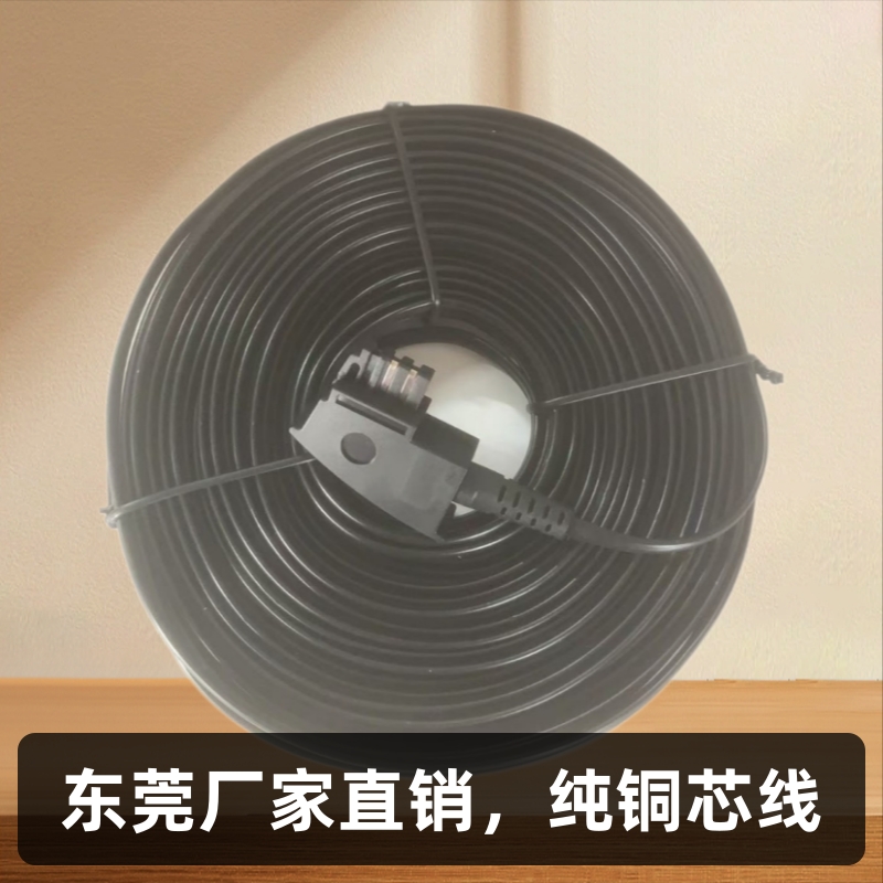 Прямые продажи от производителя в Дунгуане, медный провод 4-канальный, немецкая голова, экосознательный черный соединительный провод