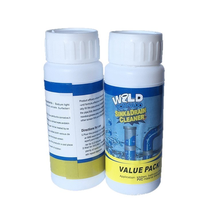 Sink&Drain Cleanerqian Powerful Pipe Dredging Agent Kitchen Sewer Deodorant Pipe