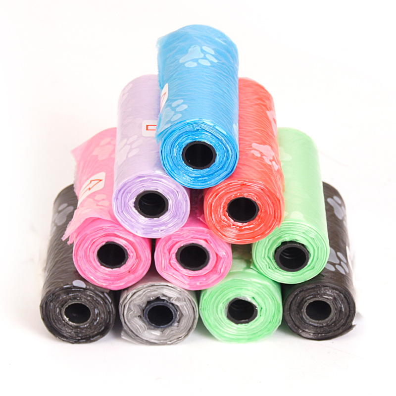 Amazon Dog Poop Picking Bag Pill Dispenser Poop Bag Printed Pet Garbage Bag Pet Poop Picking Bag