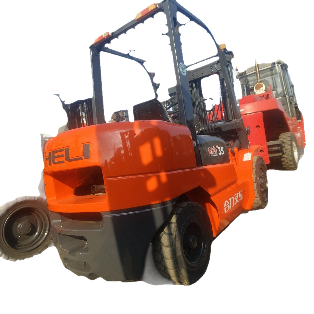 Exported to Foreign Countries for Export Second-Hand Heli 3-Ton 5-Ton Forklift 10 Heli Forklift High Mast