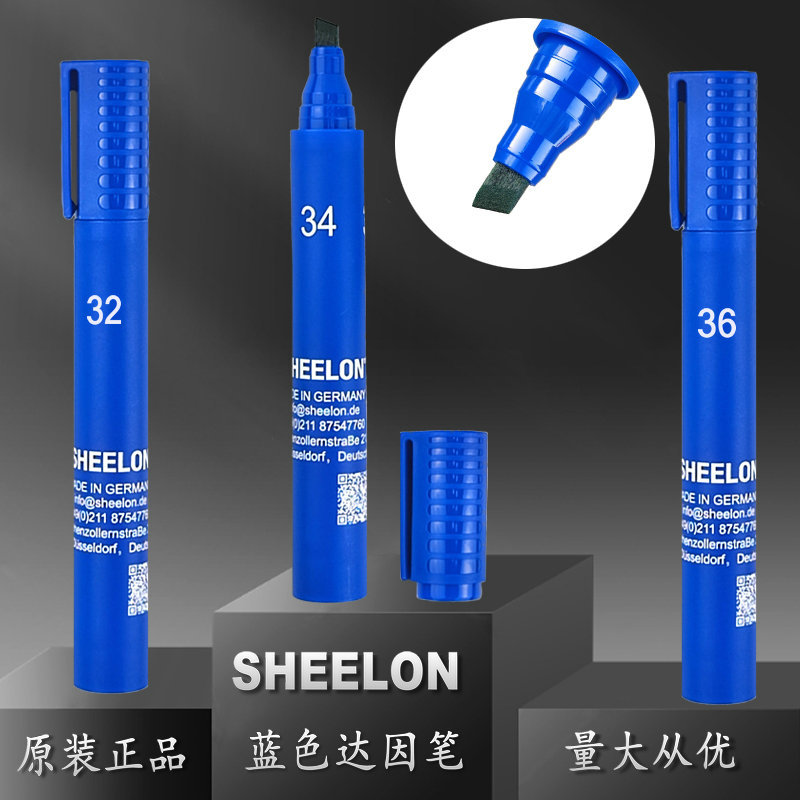 Dyne Pen German SHEELON Blue Dyne Pen Surface Tension Test Pen Promise Pen Corona Test Pen