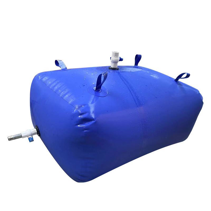 Wholesale Drought-Resistant Fire Transfer Water Storage Bag Convenient Foldable Large-Capacity Pvc Water Bag Liquid Bag Vehicle Transportation