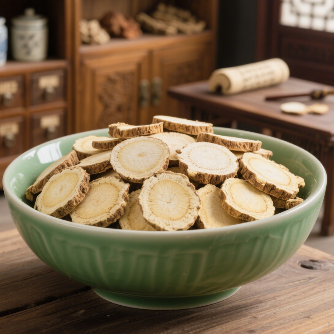 Wholesale Sulfur-Free, Undyed Angelica Root Slices for Stewing, 500g, Natural and Pure, Available for Dropshipping