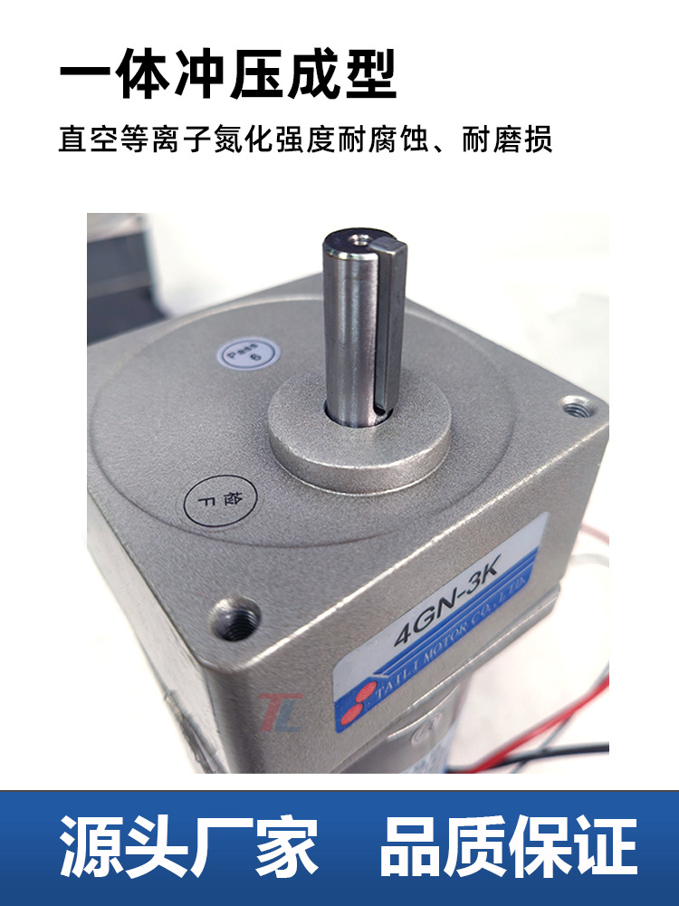 Taili Dc Brushed Reduction Motor 12V24V48V High Torque Variable Speed Forward and Reverse Micro Motor