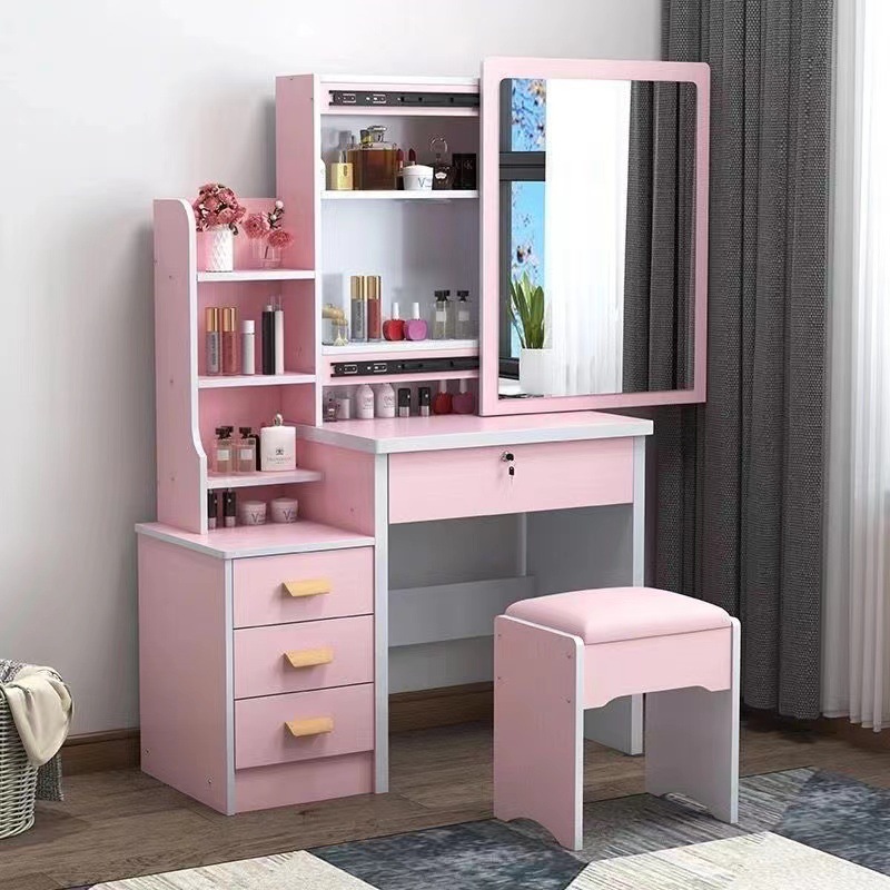 Internet Celebrity Dressing Table Bedroom Bay Window Small Apartment Makeup Table Storage Cabinet Integrated Dressing Table dressing Table