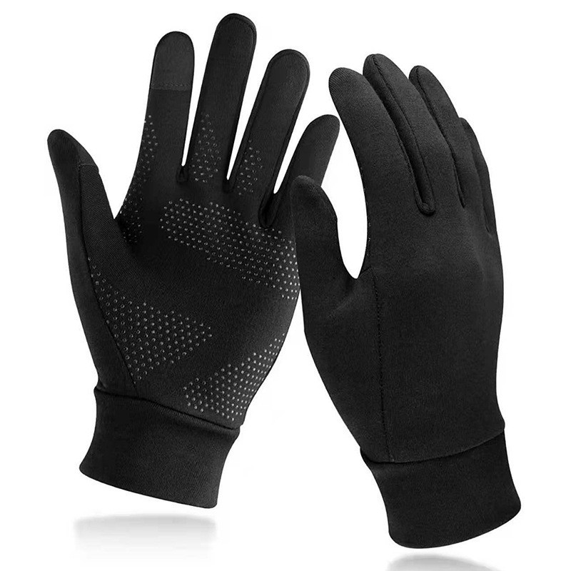 Carefully Selected Cross-Border Autumn and Winter Warm Cycling Gloves for Adults, Outdoor Sports, Non-Slip, Touchscreen, Driving and Running Gloves