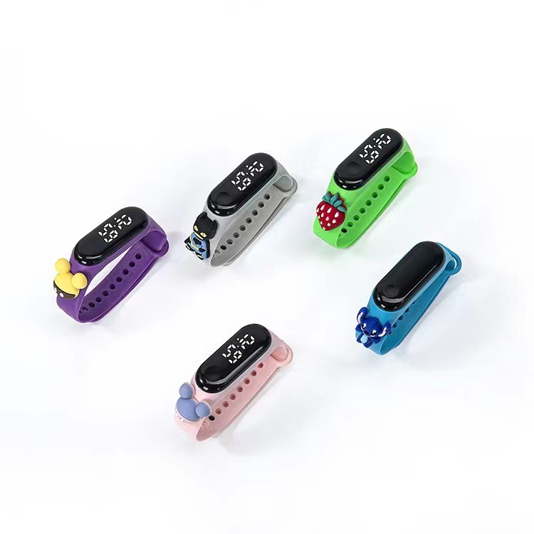 Новые детские часы-кукла M3 с сенсорным экраном, цифровой подарок для студентов, модные мультяшные LED часы, оптовая продажа