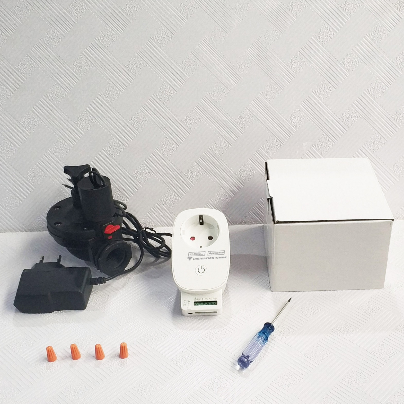 Graffiti WiFi single station intelligent irrigation controller family garden automatic watering 1 way solenoid valve timer